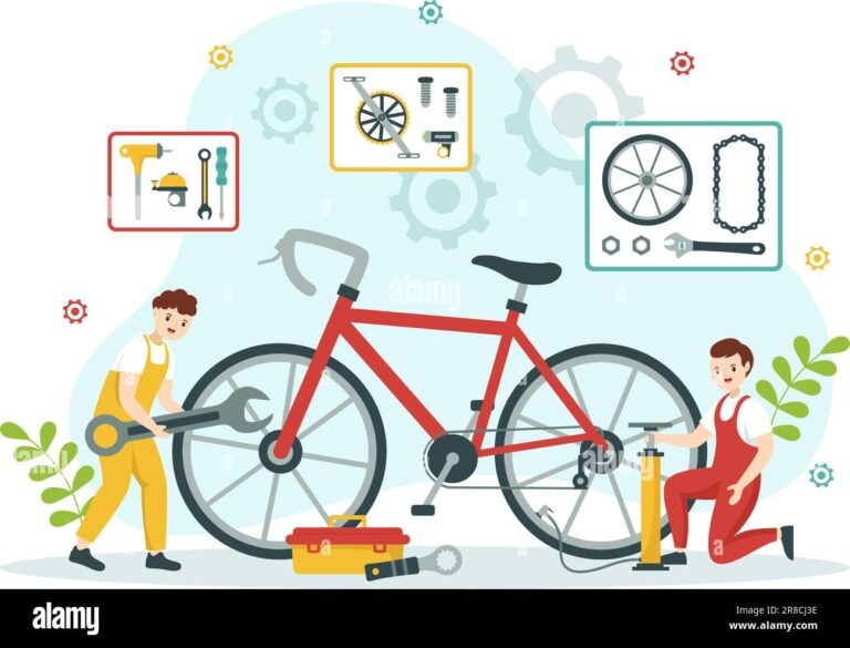 illustration atelier vélo